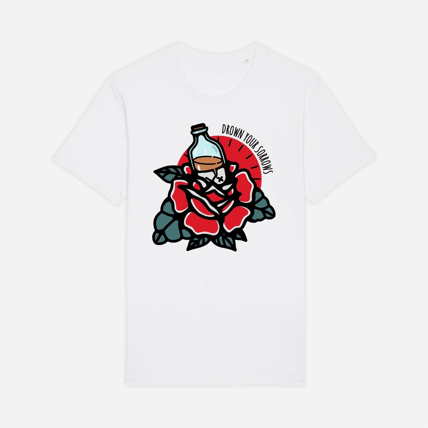 Tricou barbati Drown your sorrows