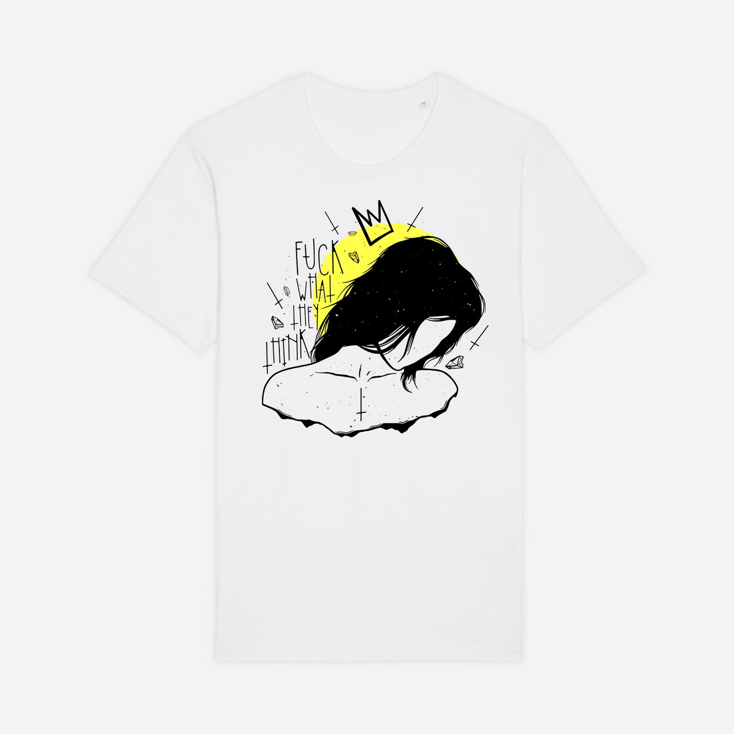 Tricou barbati Fuck what they think