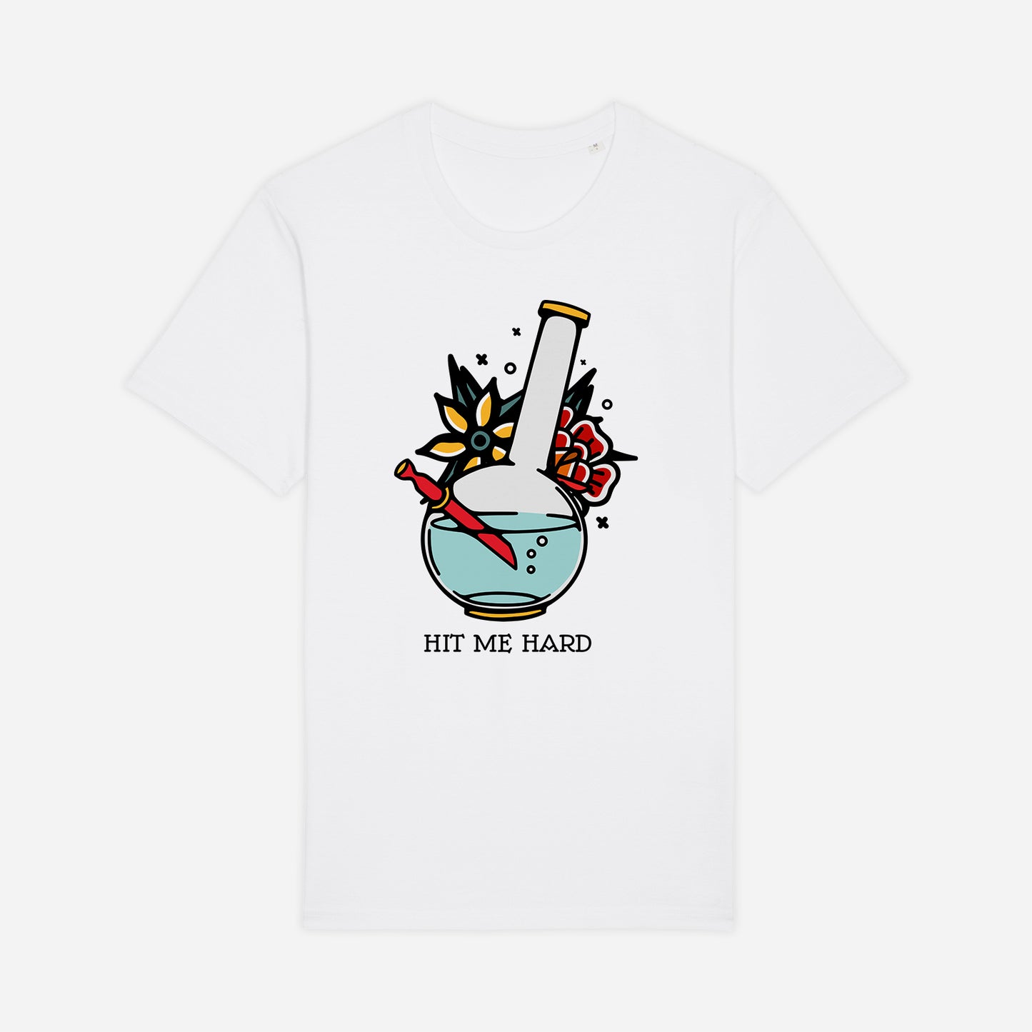 Tricou barbati Hit me hard