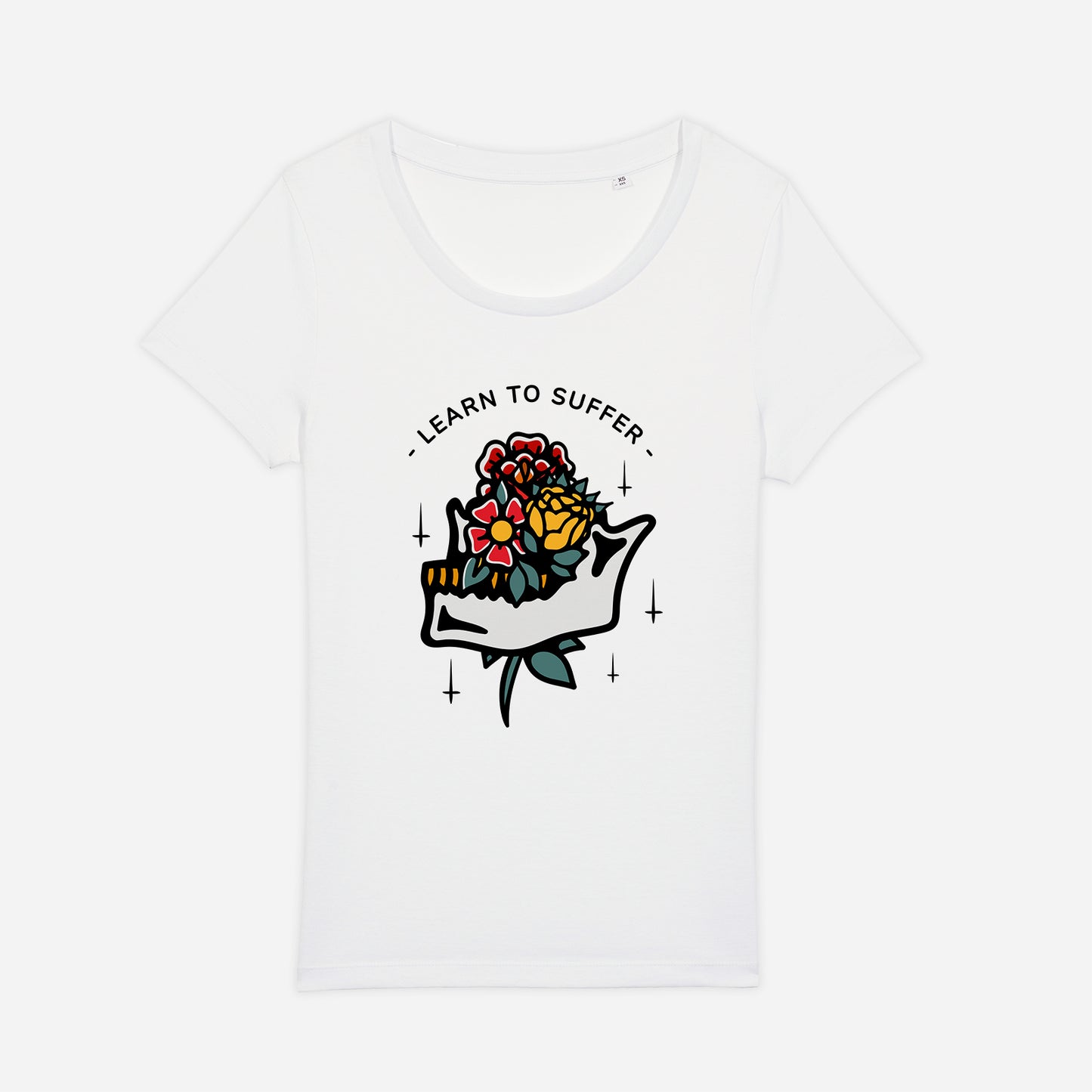 Tricou femei Learn to suffer