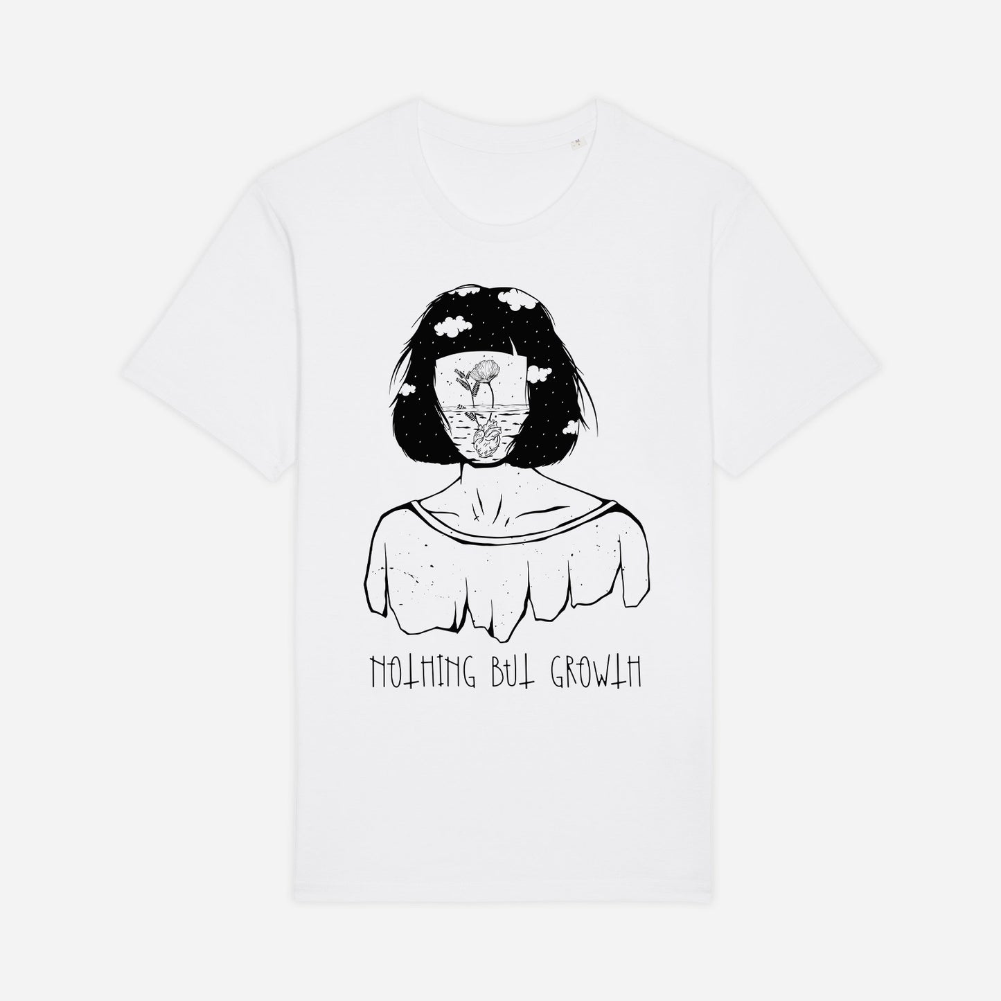 Tricou barbati Nothing but growth