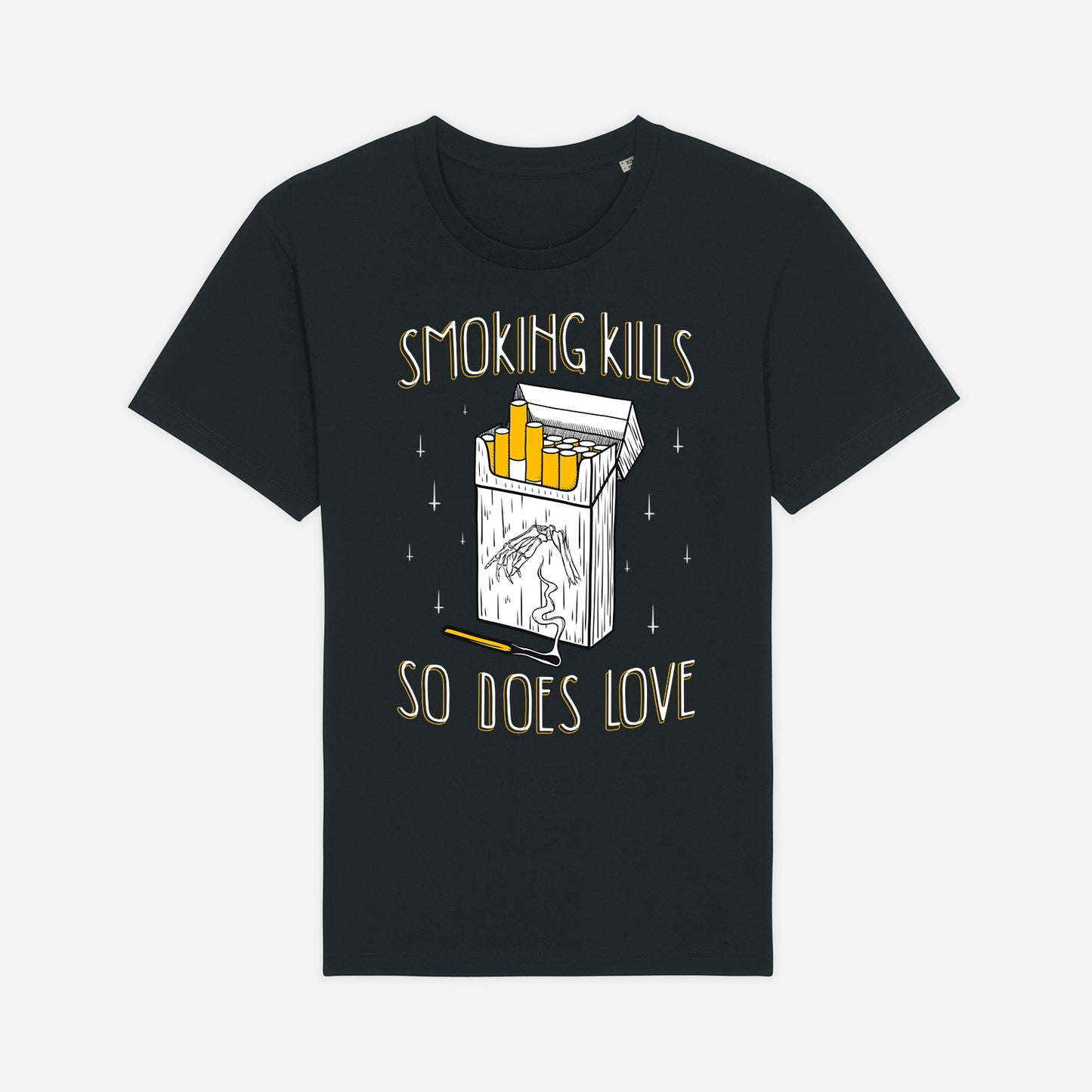 Tricou barbati Smoking kills