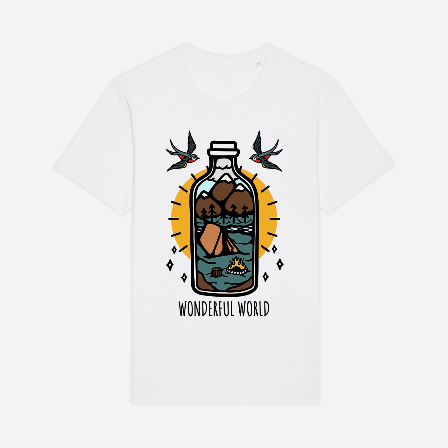 Tricou barbati Wonderful world