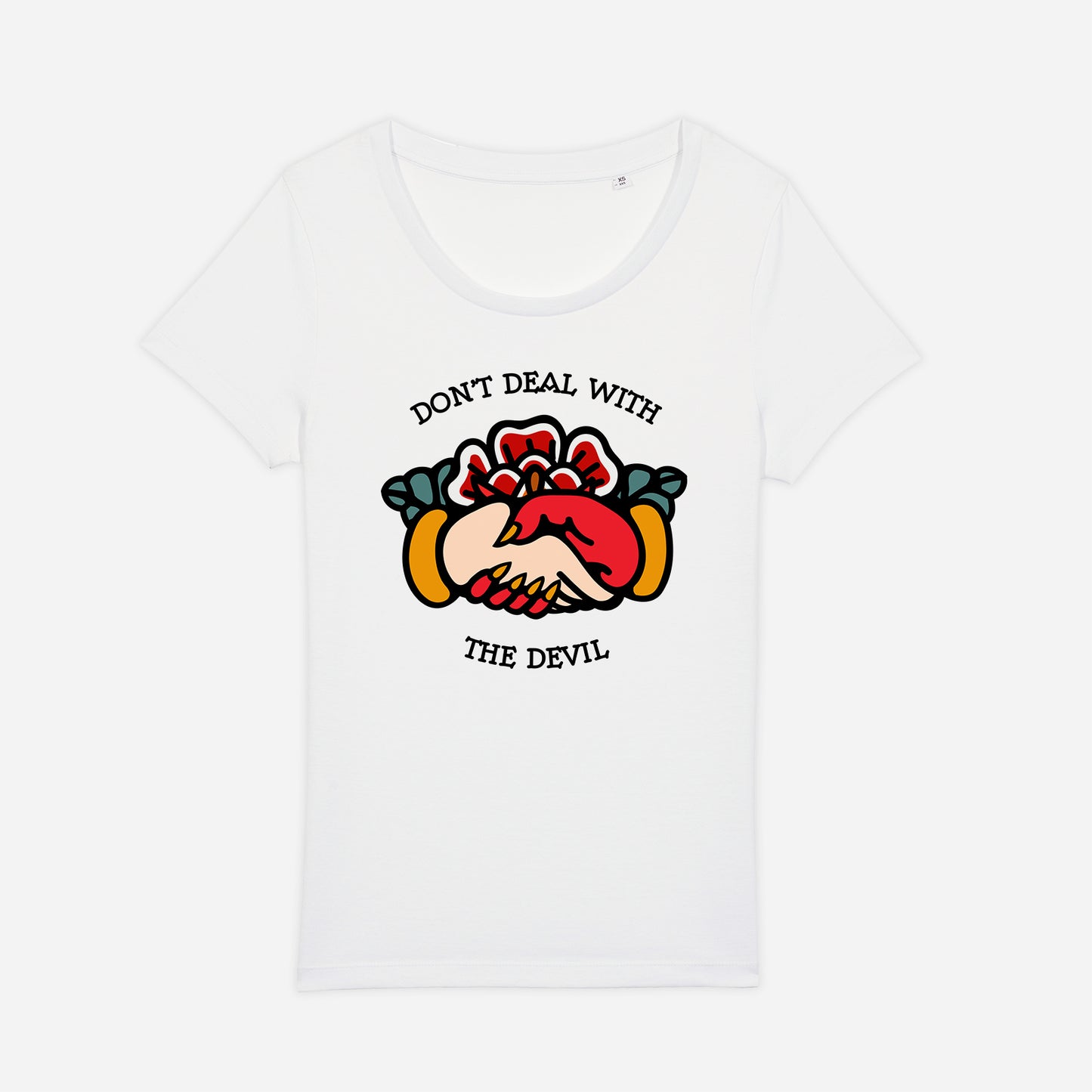 Tricou femei Deal with the devil