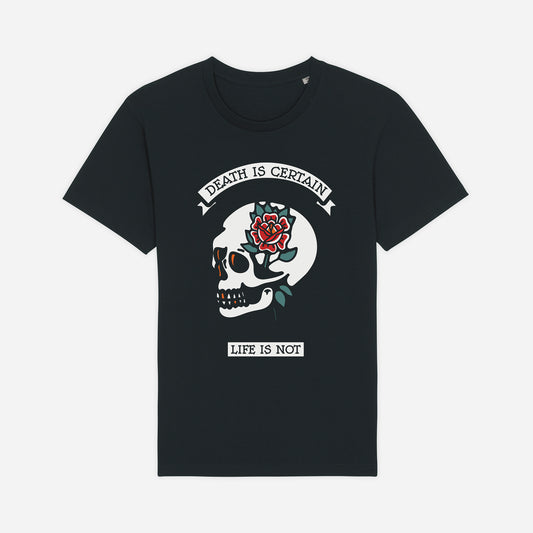 Tricou barbati Death is certain