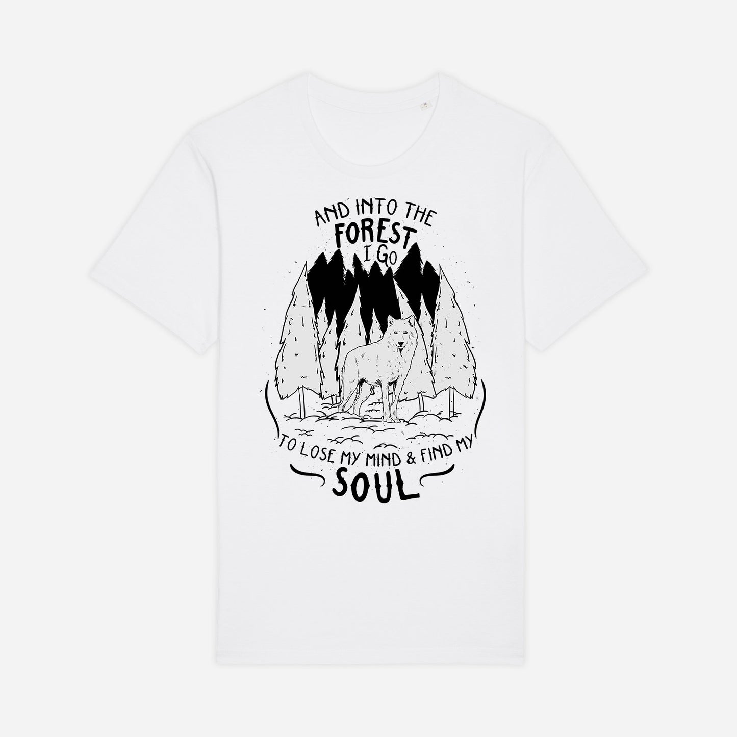 Tricou barbati Into the forest