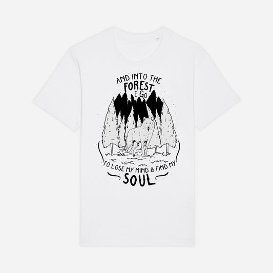 Tricou barbati Into the forest