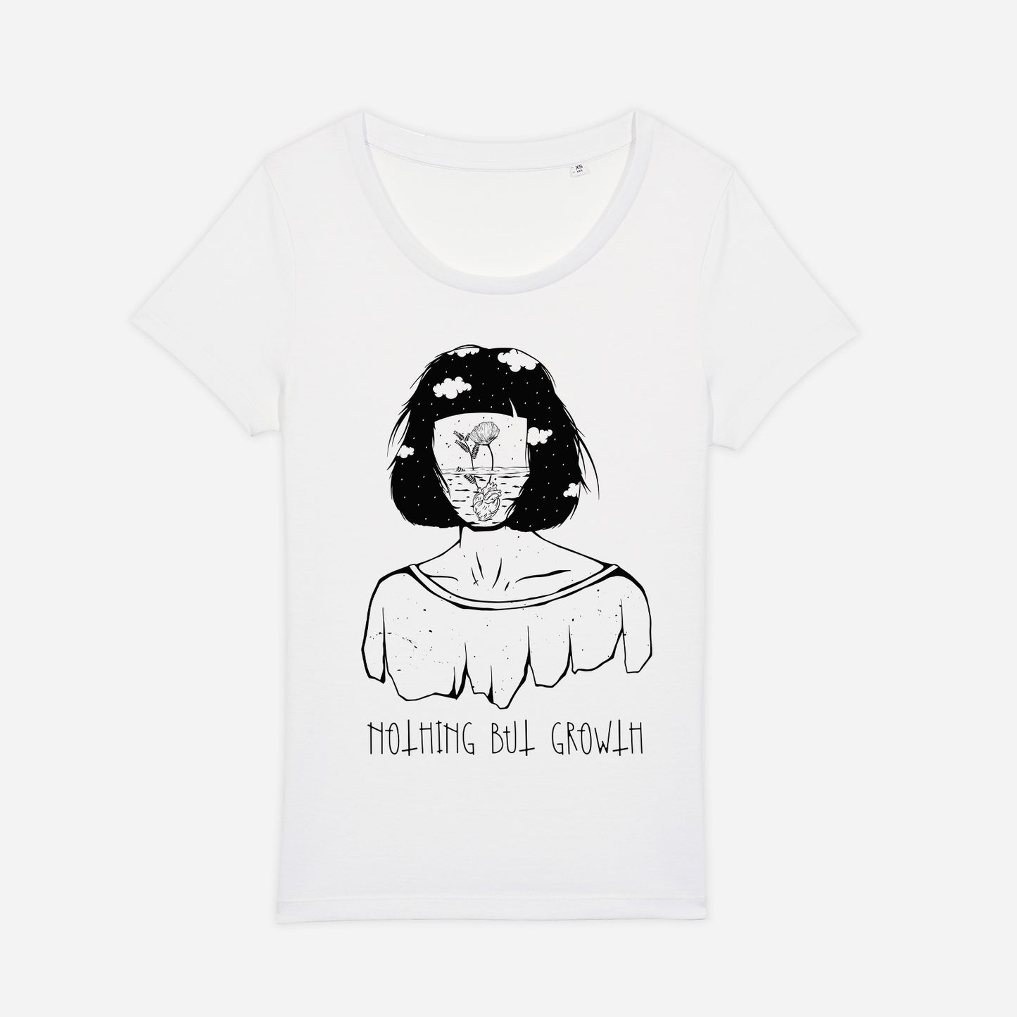 Tricou femei Nothing but growth