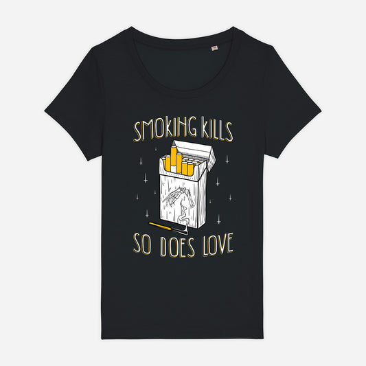 Tricou femei Smoking kills