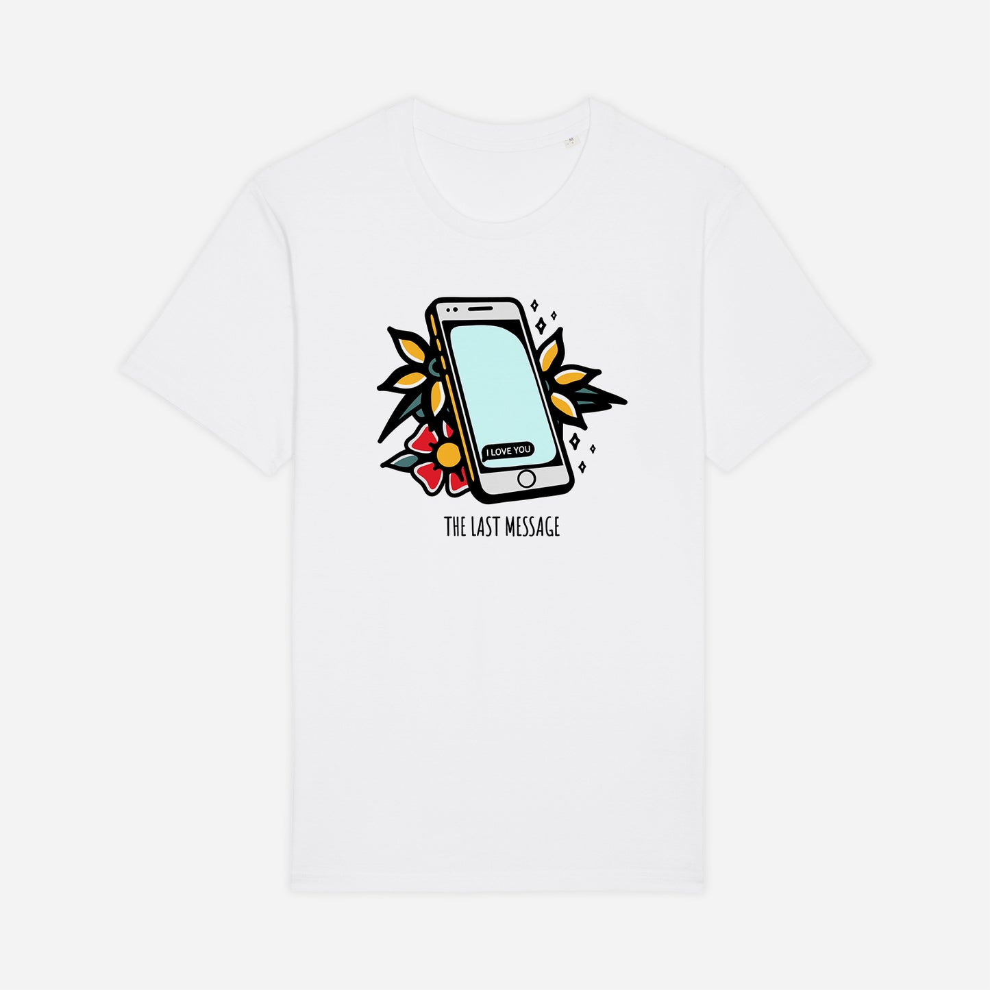Tricou barbati The last message