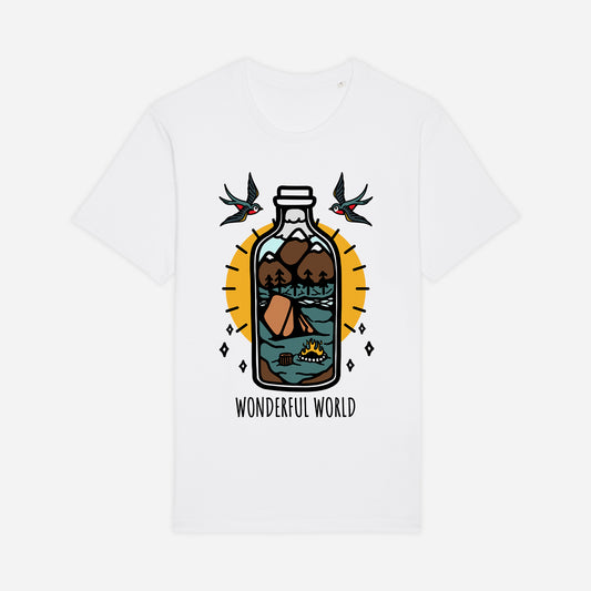 Tricou barbati Wonderful world